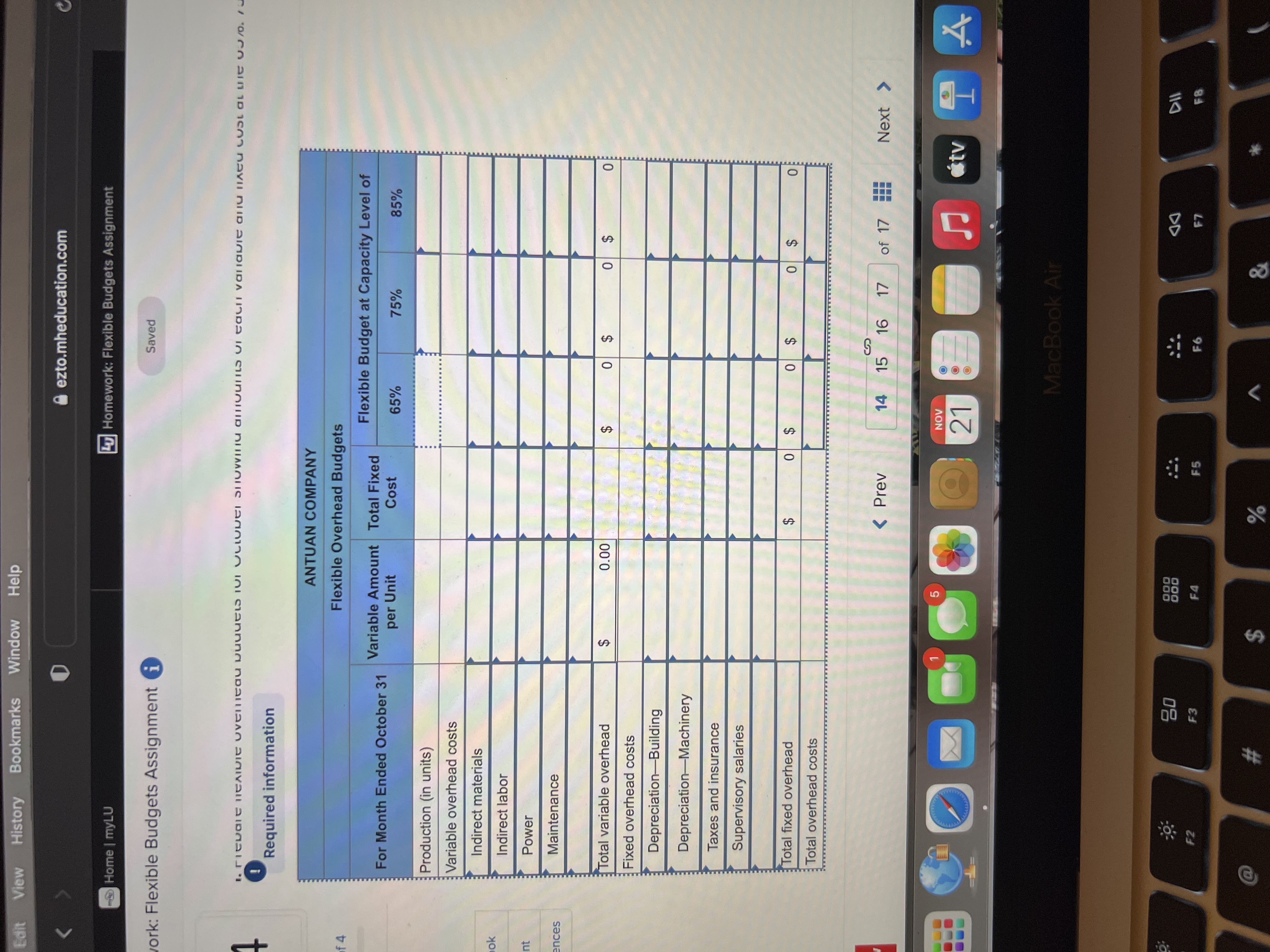 information The following information applies to the questions displayed below.] Antuan Company