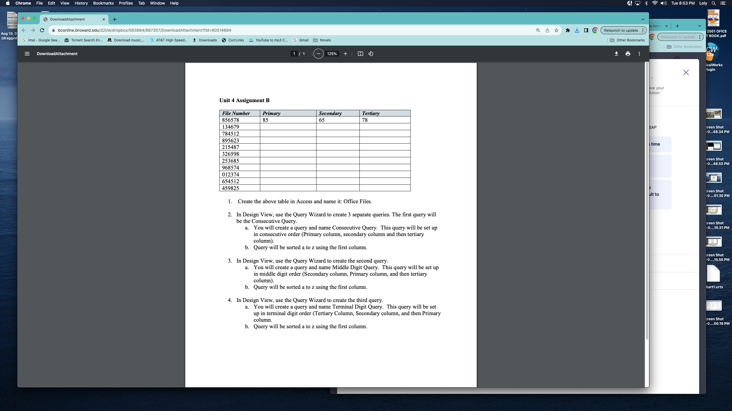 ? )) Tue 8:53 PM Loly Q = DownloadAttachment * + Acce