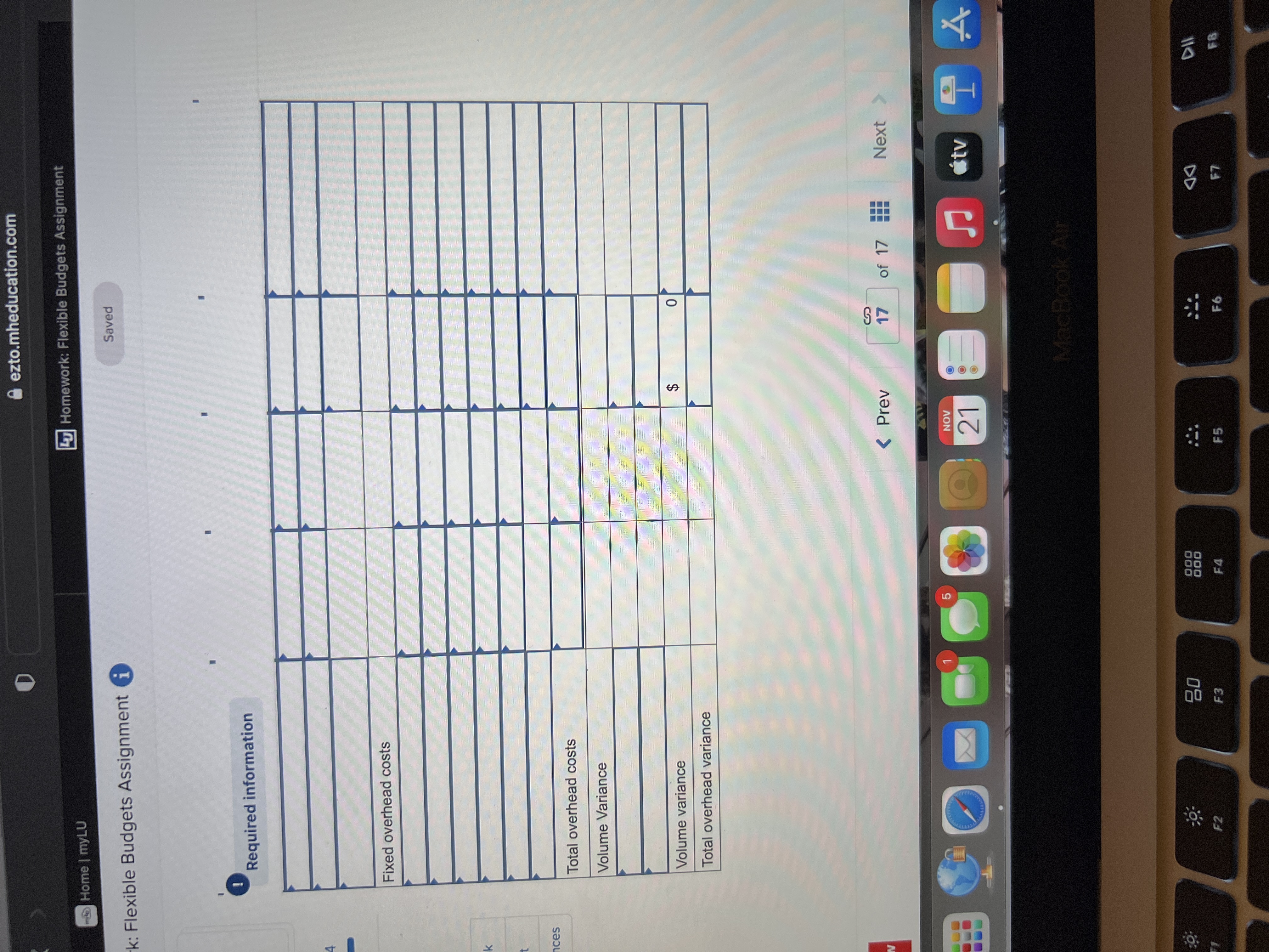 35 . 15 Standard cost per unit $ 81.95 The standard overhead