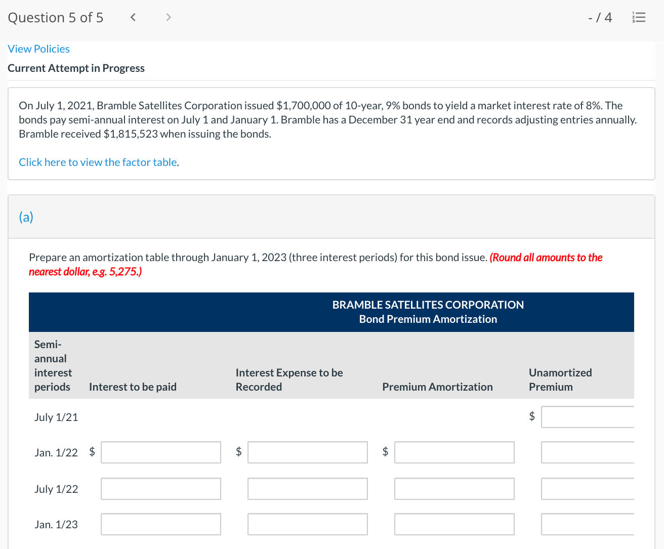 (60 For Coronado Construction, record (1) the receipt of the $350,000 cash
