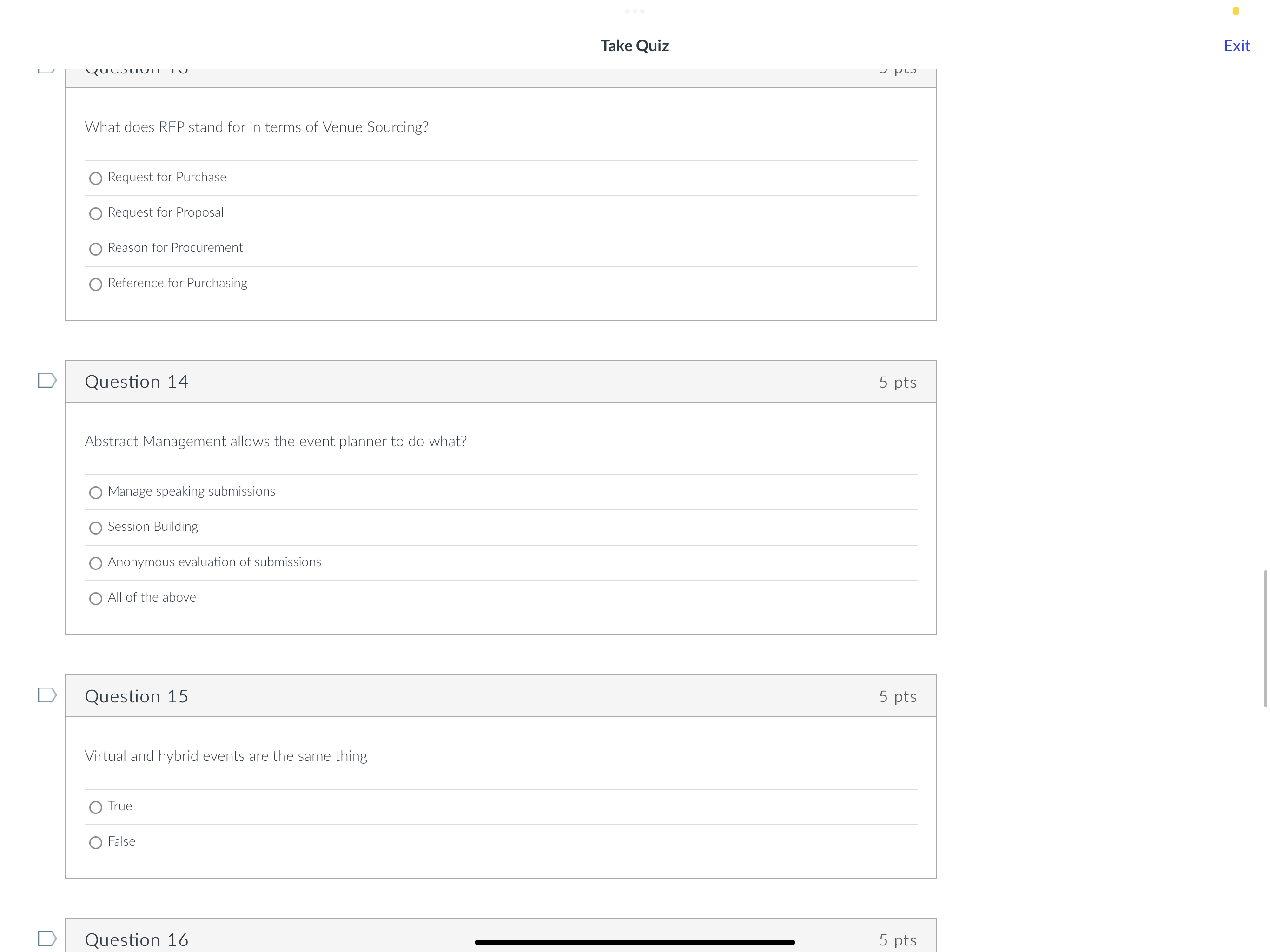 pts A system that allows Event Attendees to schedule meeting times with