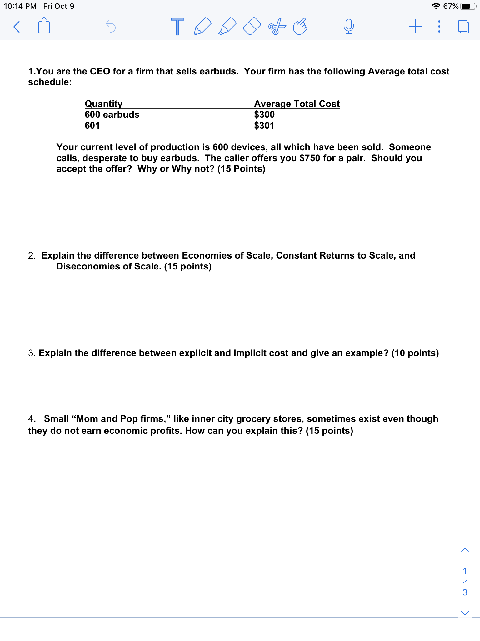 Please solve these questions. No cursive and make it clear. 10:14
