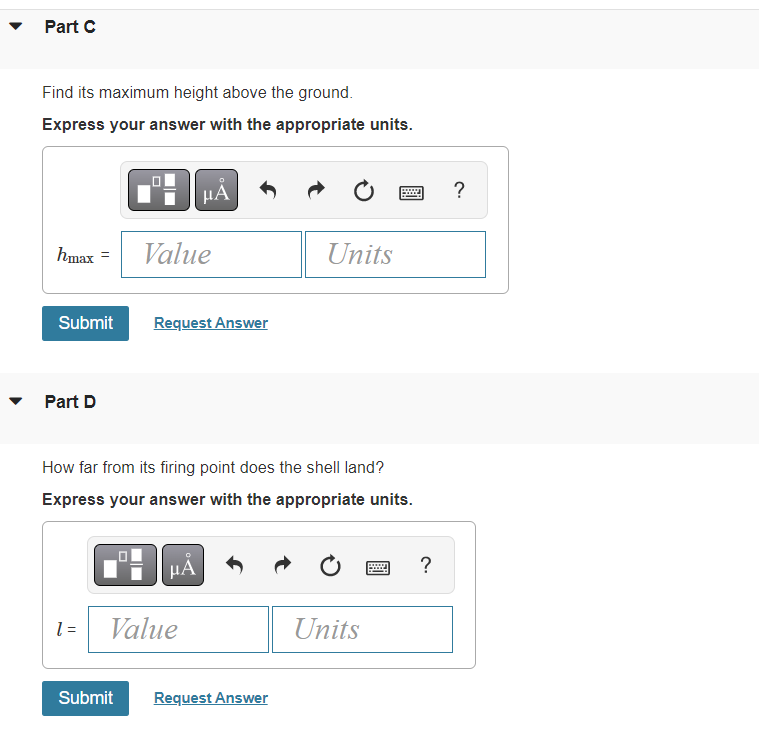 point? Express your answer with the appropriate units. HA 0 : ]