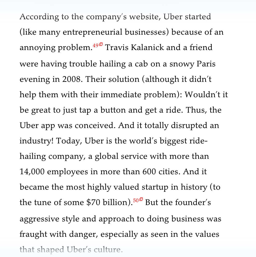 take away from this story? Case Application #1 Bad Ride. Bumpy Ride.