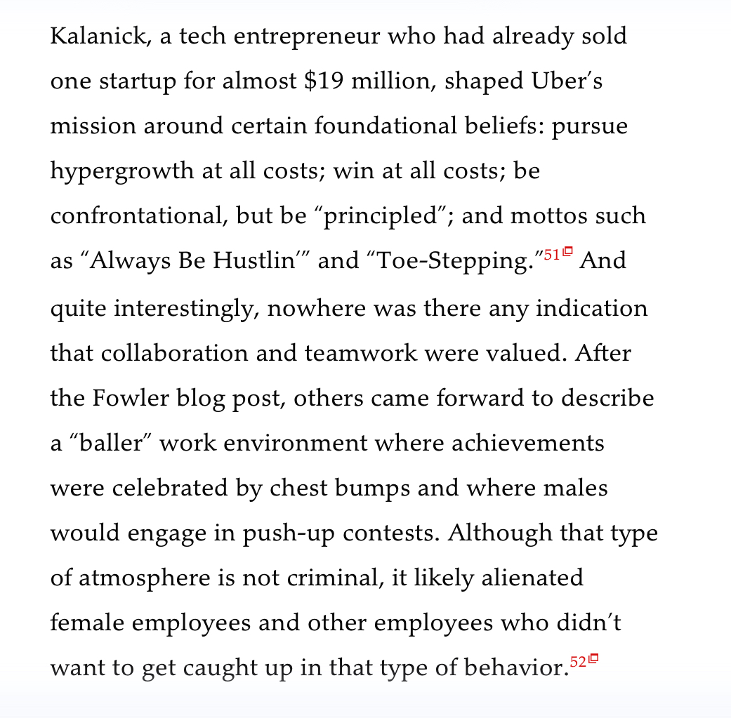 was the February 2017 blog post by former Uber engineer Susan Fowler