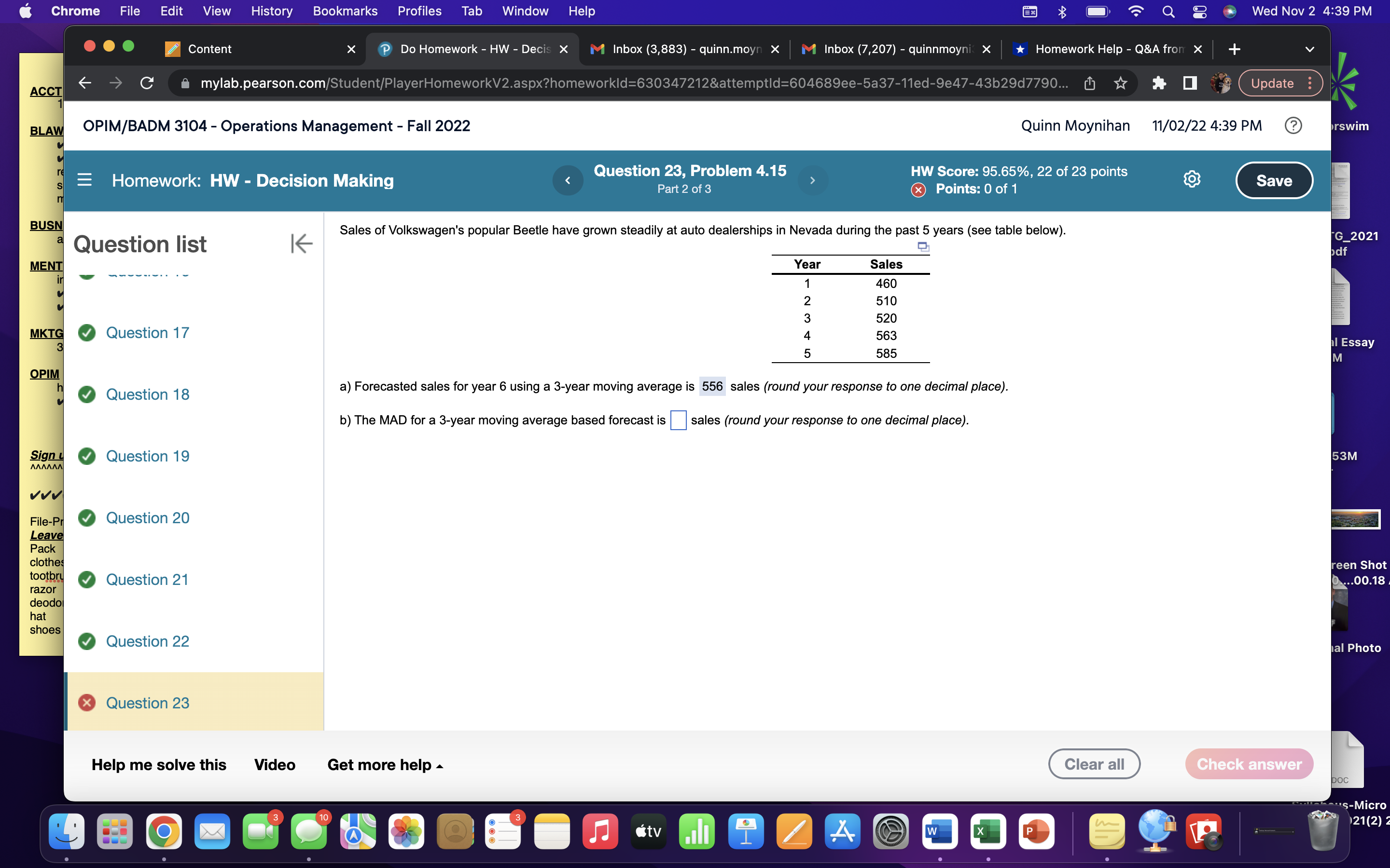 Chrome File Edit View History Bookmarks Profiles Tab Window Help Q