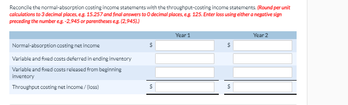 Operating income $211,000 $125,500(a) V Your answer is correct. Using the information
