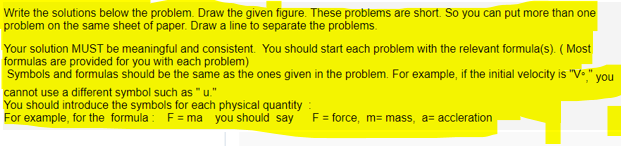 the same sheet of paper. Draw a line to separate the problems.