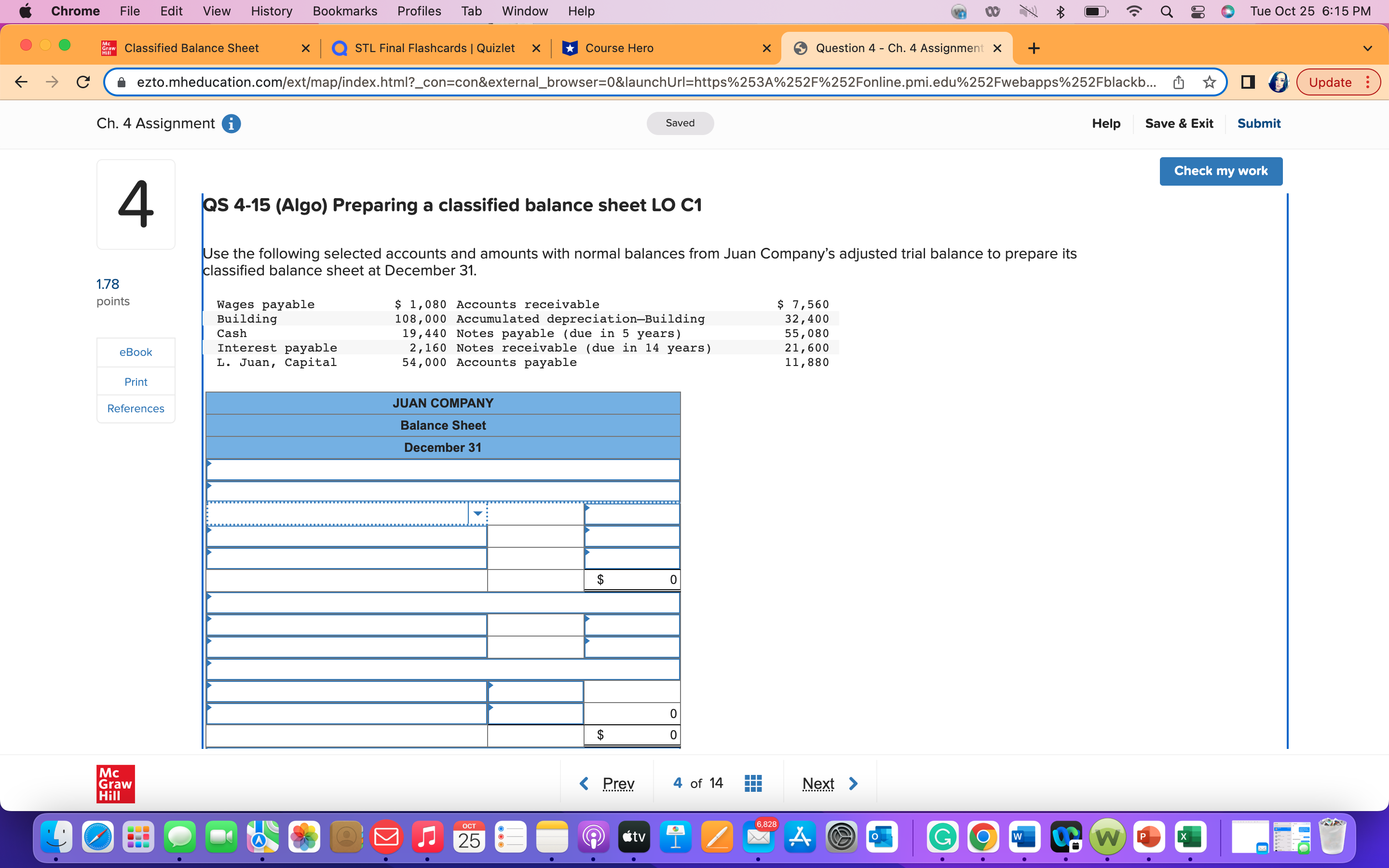 Chrome File Edit View History Bookmarks Profiles Tab Window Help Q