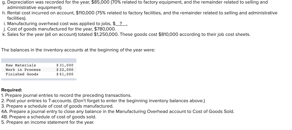 to jobs on the basis of direct labor- hours. Its predetermined overhead