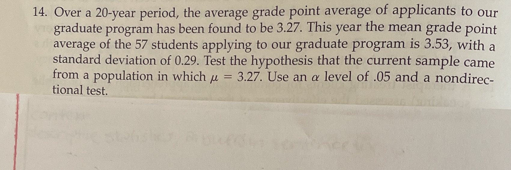 my professor also asked we show full context, descriptive statistics and explain
