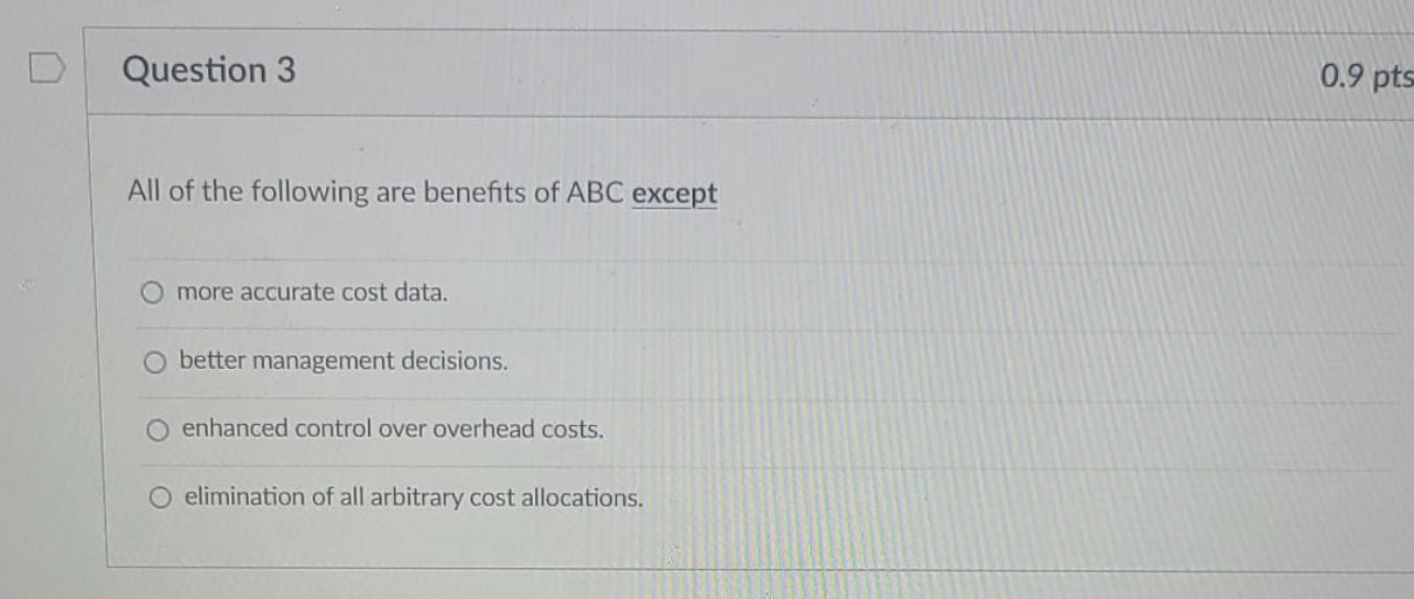 of overhead costs, but it doesn't allocate those costs in a more