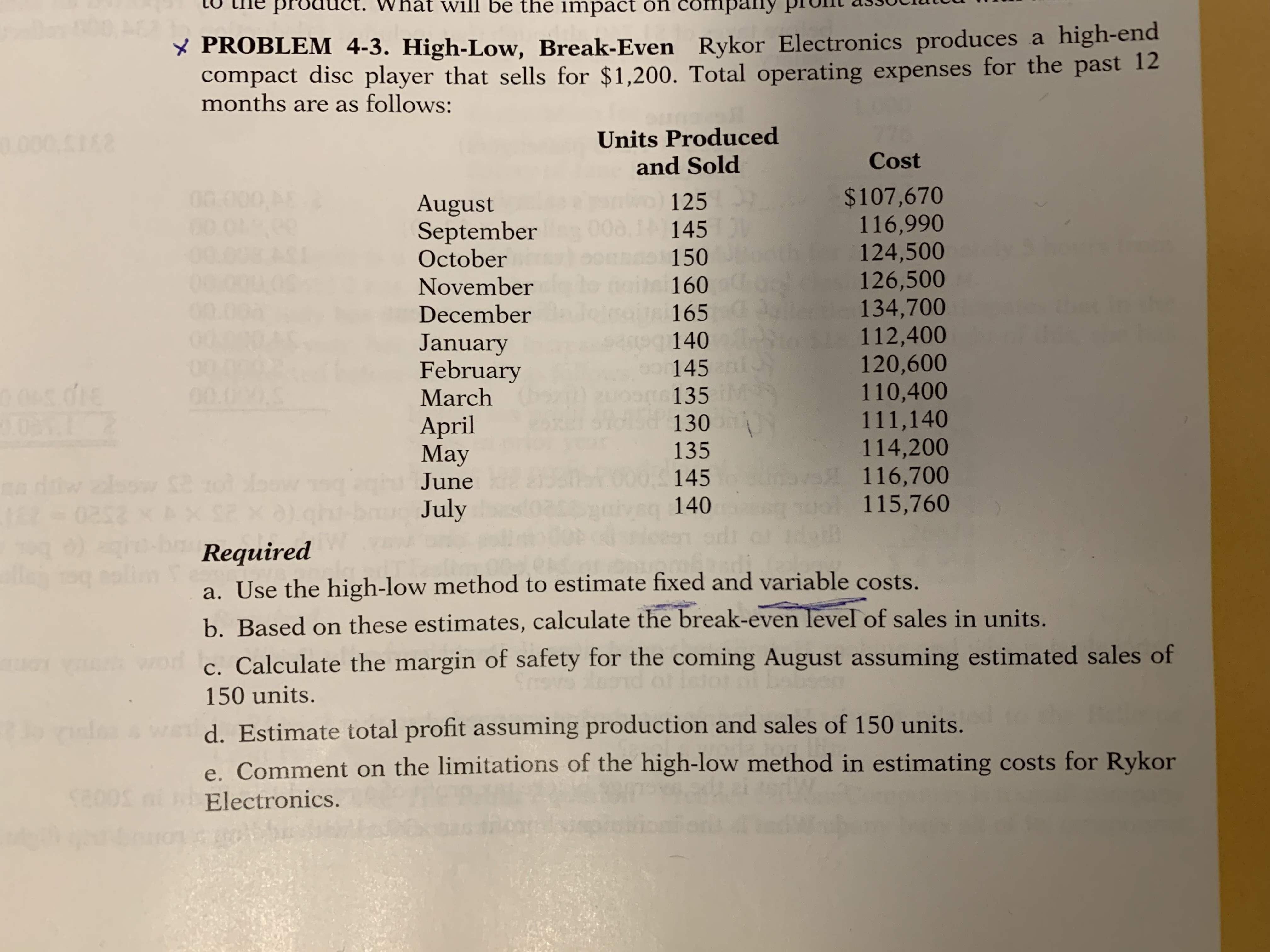 Hello, could you please help me with Part a) and b) of