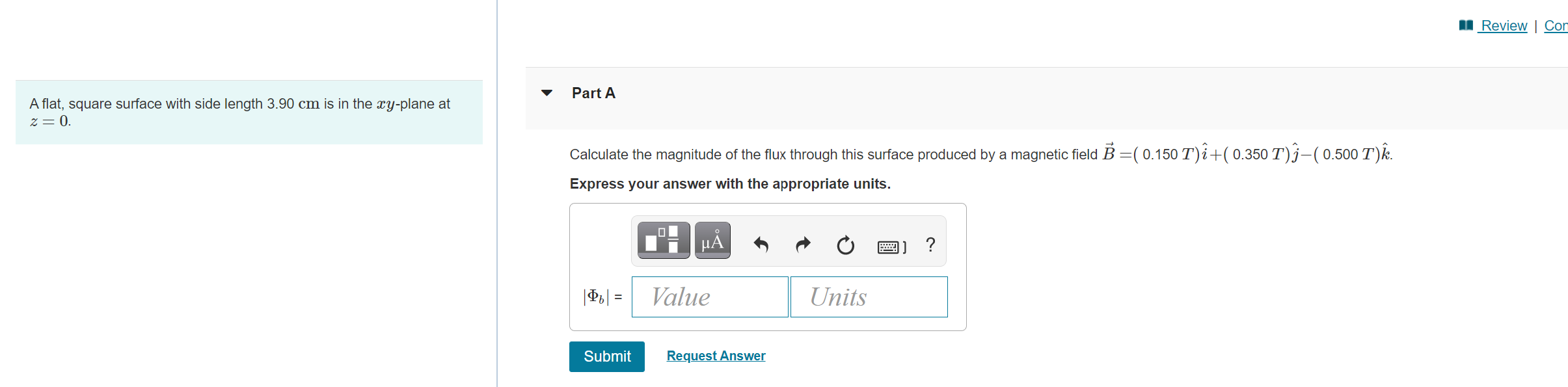 1.81x10- kg and a charge of 1.22x10-8 C has, at a given