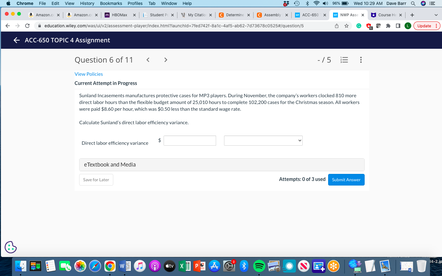  Chrome File Edit View History Bookmarks Profiles Tab Window Help 8