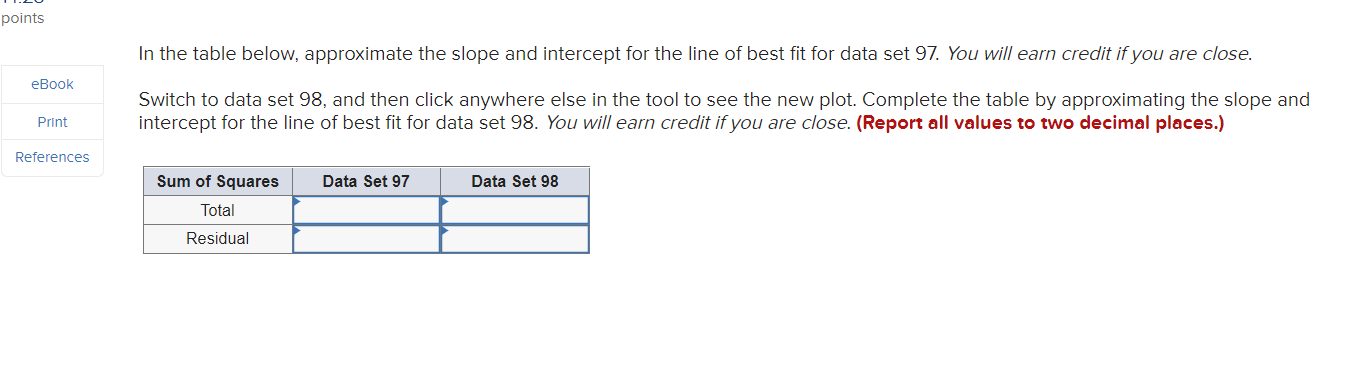 (-6 to 15) 5.0 eBook 12 -6 15 Print ferences Slope 9