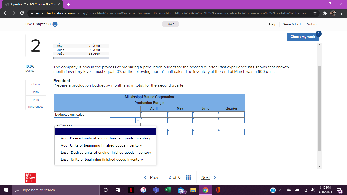  Question 1 - HW Chapter 8 - Cor X + X