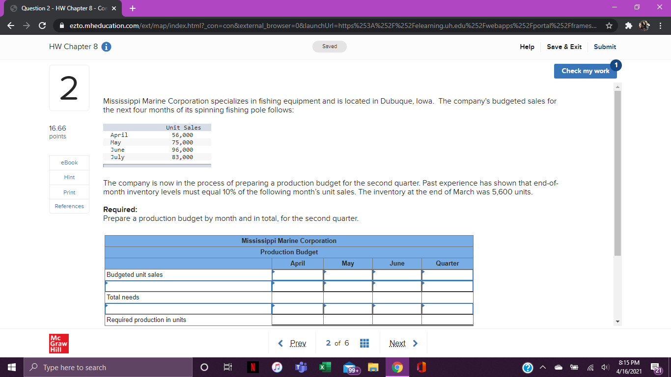 work in the month following sale, and the remaining 20% are collected