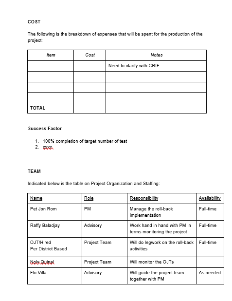 BACKGROUND Last 2017, a credit scorecard project was initiated with the aim