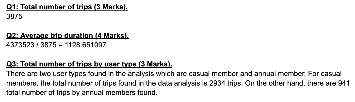 WE MUST CREATE A PIVOT TABLE TO VISUALIZE THE DISTRIBUTION OF TRIPS
