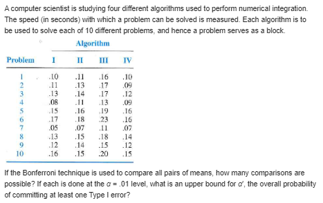 employees. The engineer randomly selected eight employees from groups who had completed
