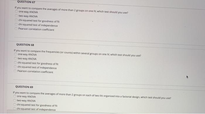 chi-square table This test will always have the same "expected value" This