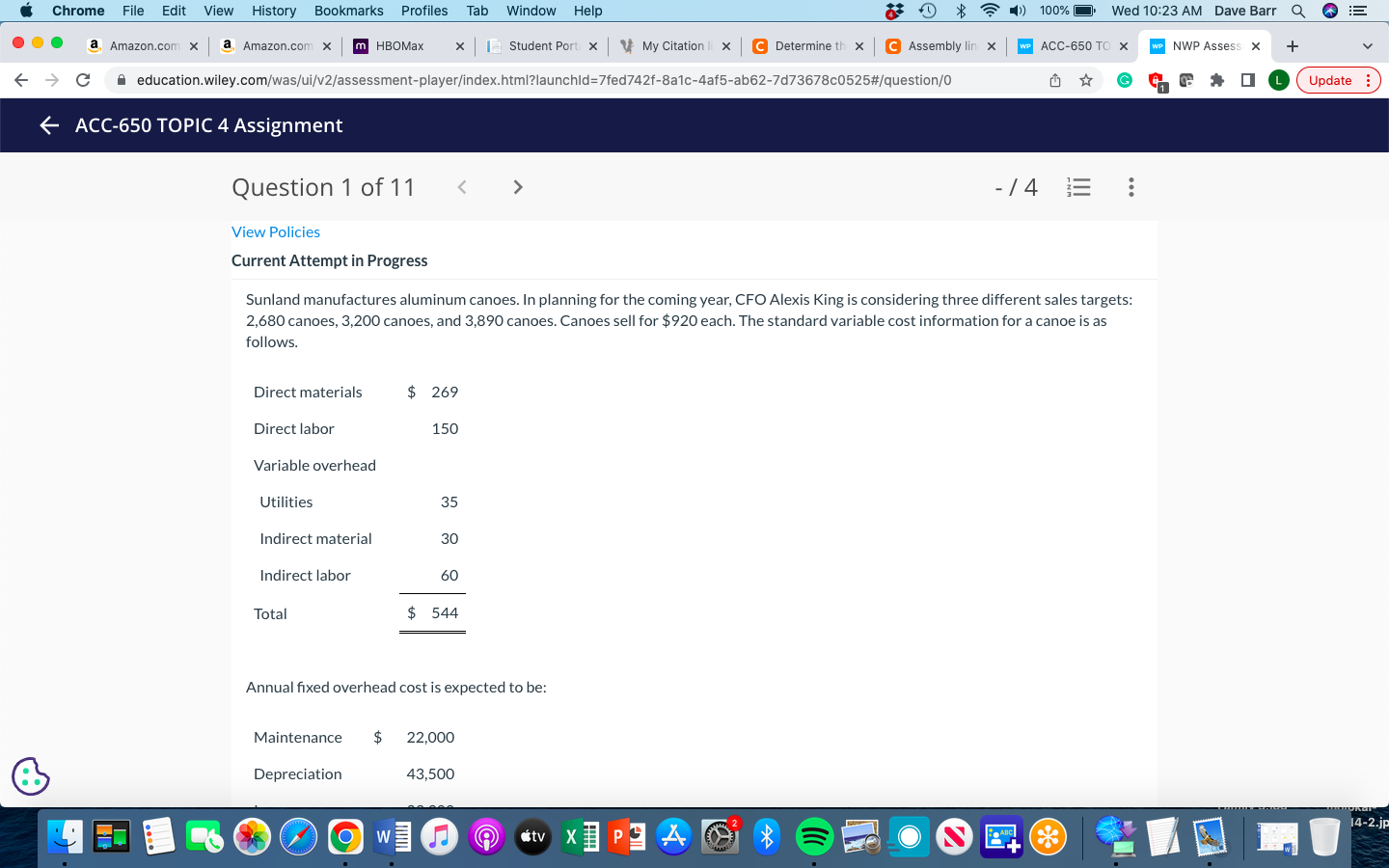  Chrome File Edit View History Bookmarks Profiles Tab Window Help 8