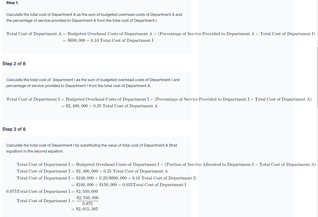ASSIGNMENT MATERIAL 65 15-19 Support-department cost allocation; direct and step-down methods. Phoenix