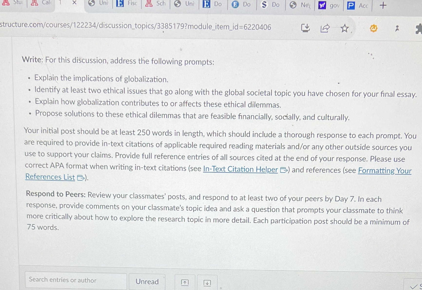 assist you in examining your own development of ethical and moral responsibilities