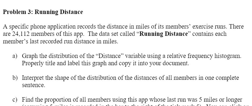 in miles of its members' exercise runs. There are 24,112 members of