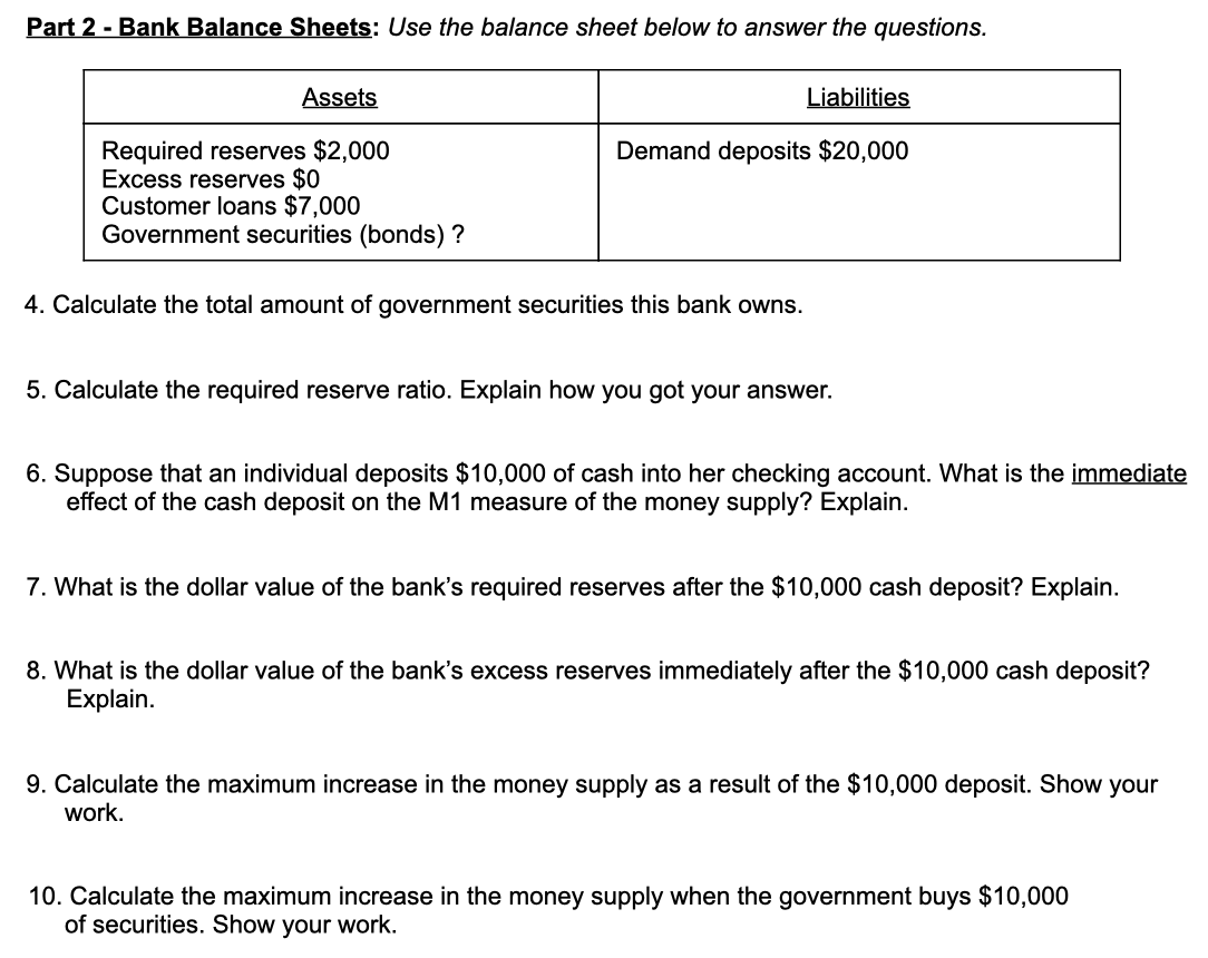 inflation is 3%. What is the real interest rate? 2. Assume the