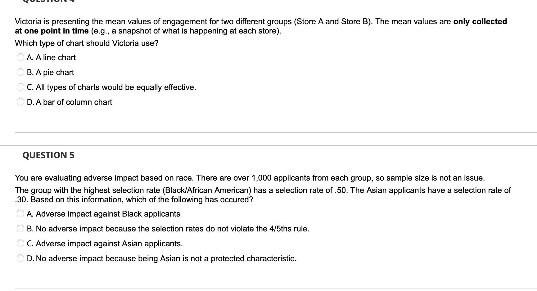 Values box D. Legend (series) box QUESTION 2 When creating a graph/chart.