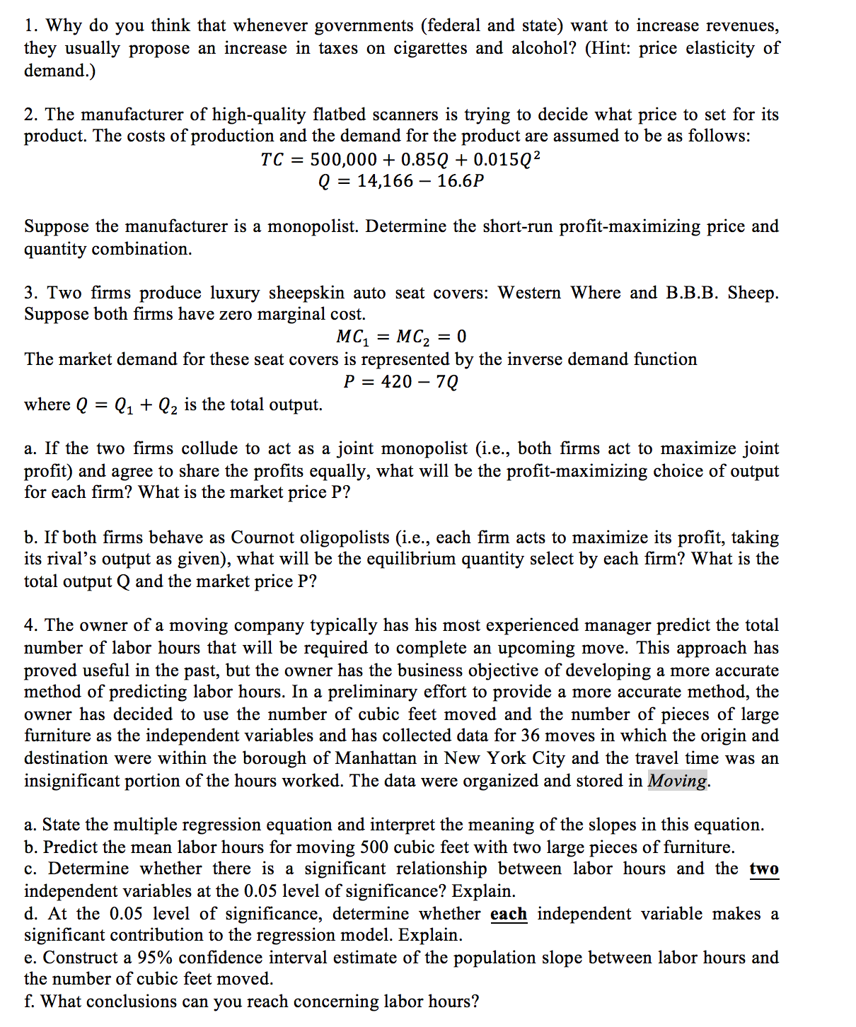 Elevator 2 24.00 545 3 Yes 3 13.50 400 2 Yes 4