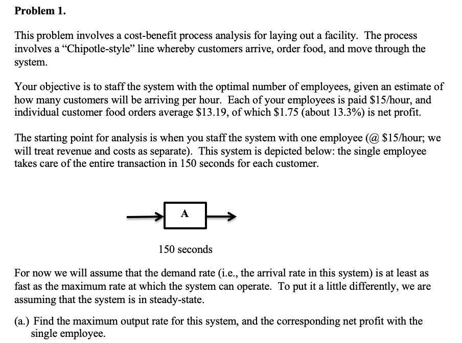 order food, and move through the system. Your objective is to staff