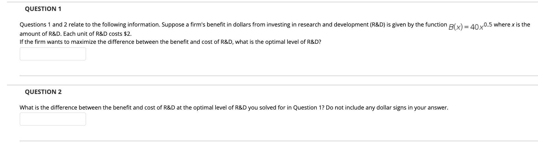 solve please QUESTION 1 Questions 1 and 2 relate to the following