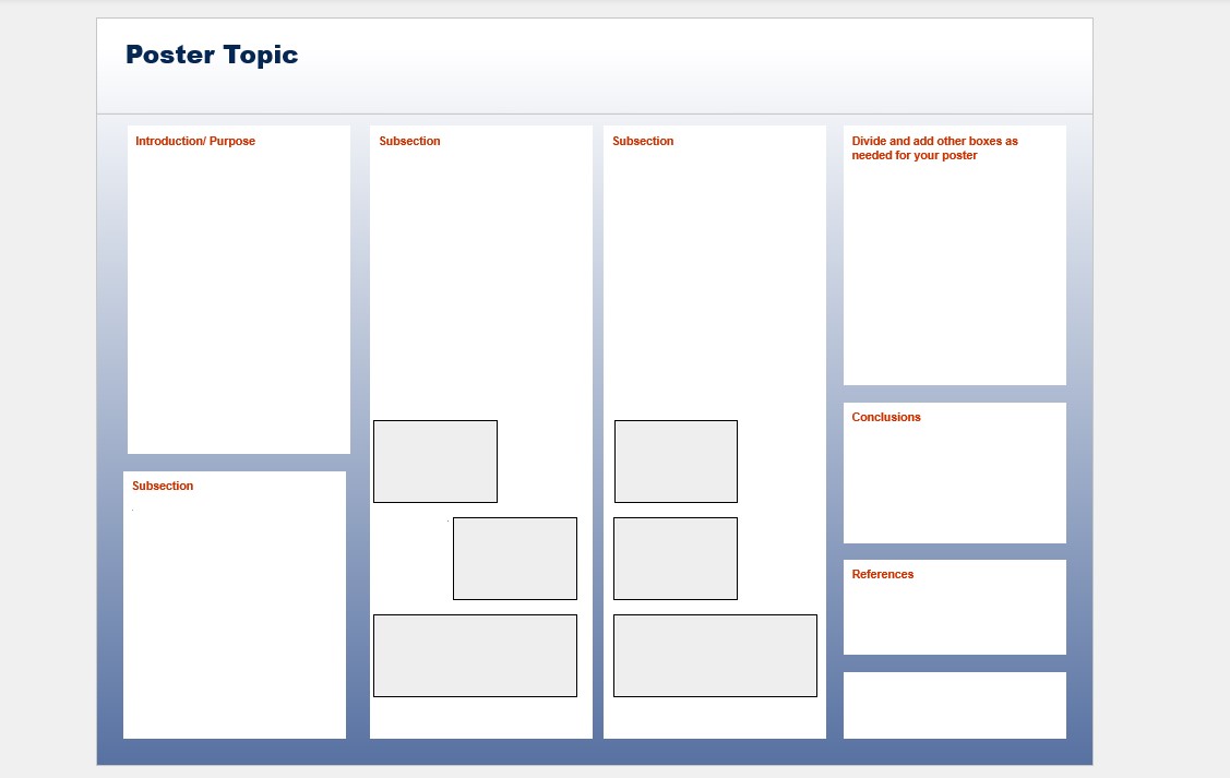 Users include faculty, staff, students and alumni. Only the poster product is