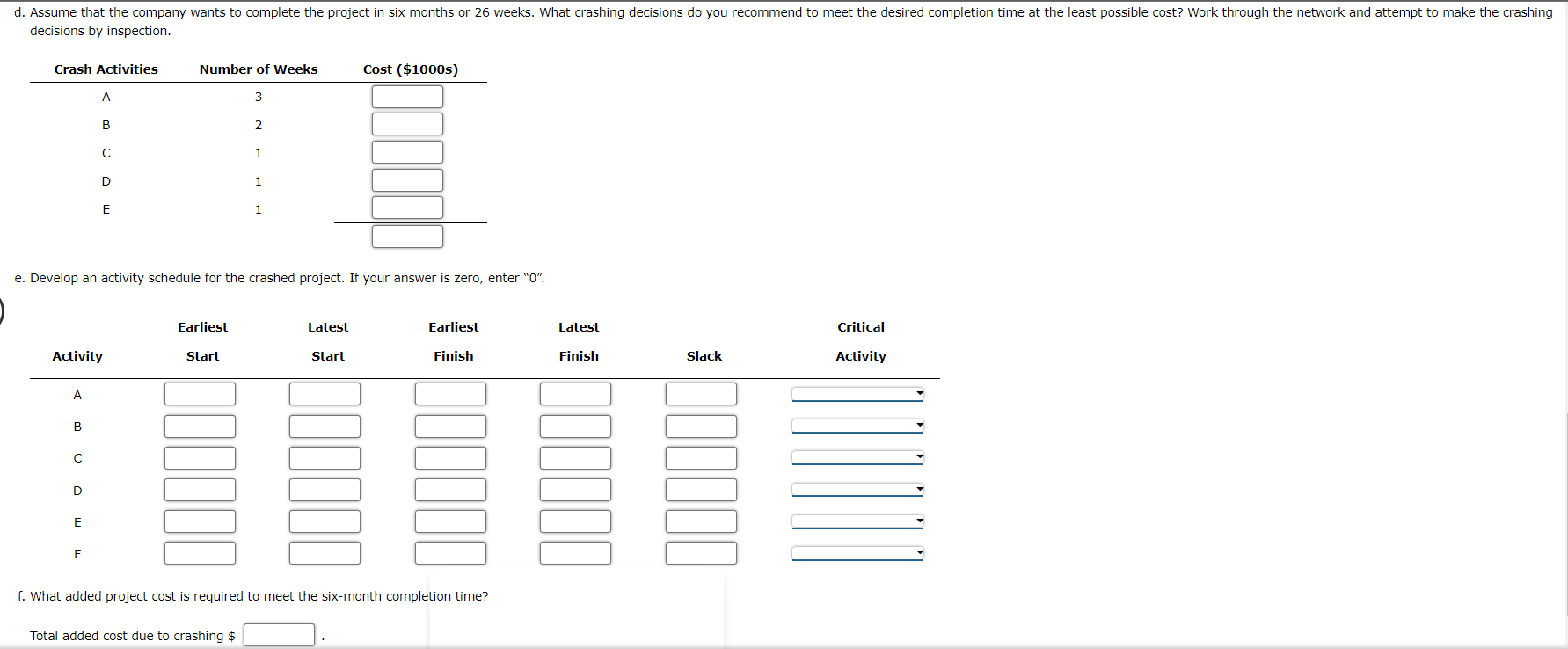 invoices for a particular company. Contained in the proposal is a list