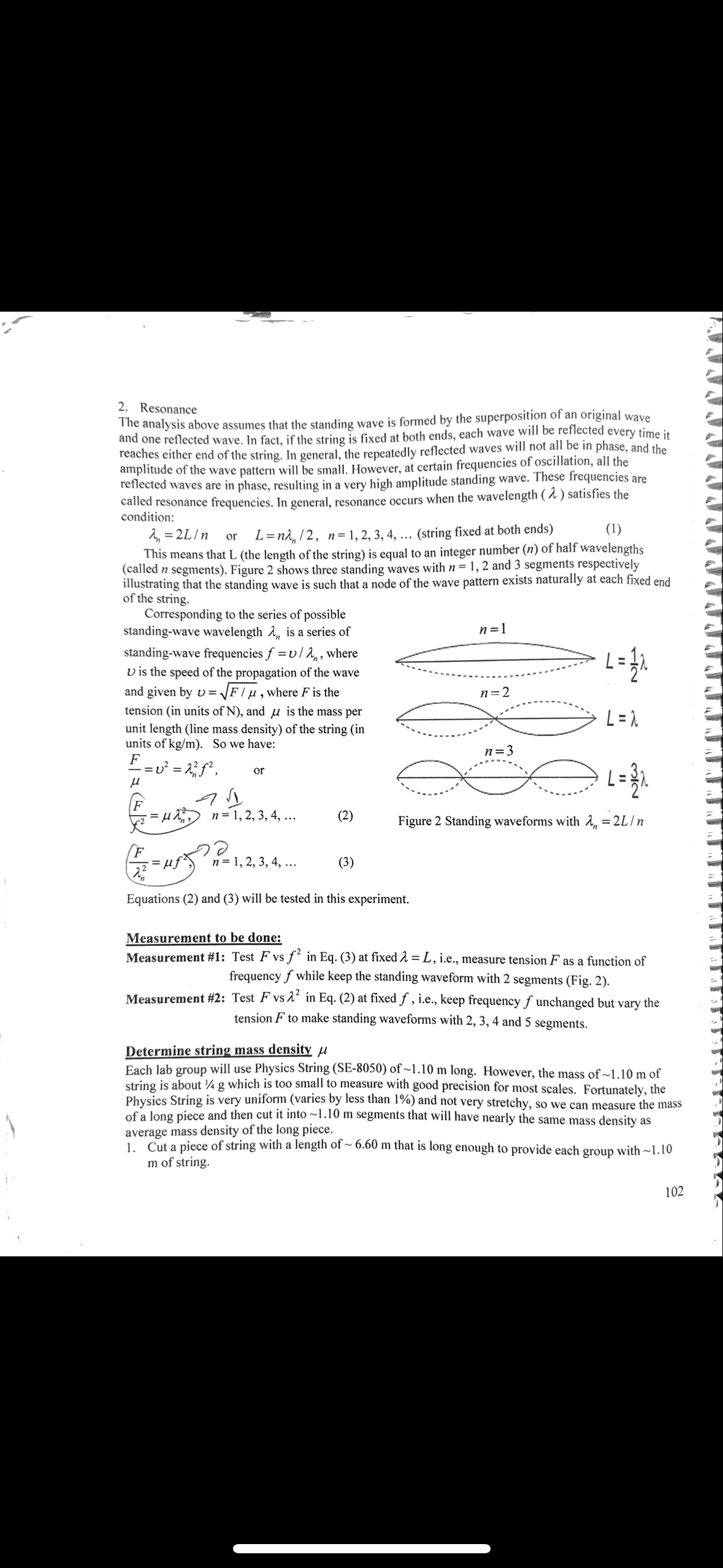 Set Set 1.141N -4.440N Force Force tension frequency (N) (N) (N) (units)