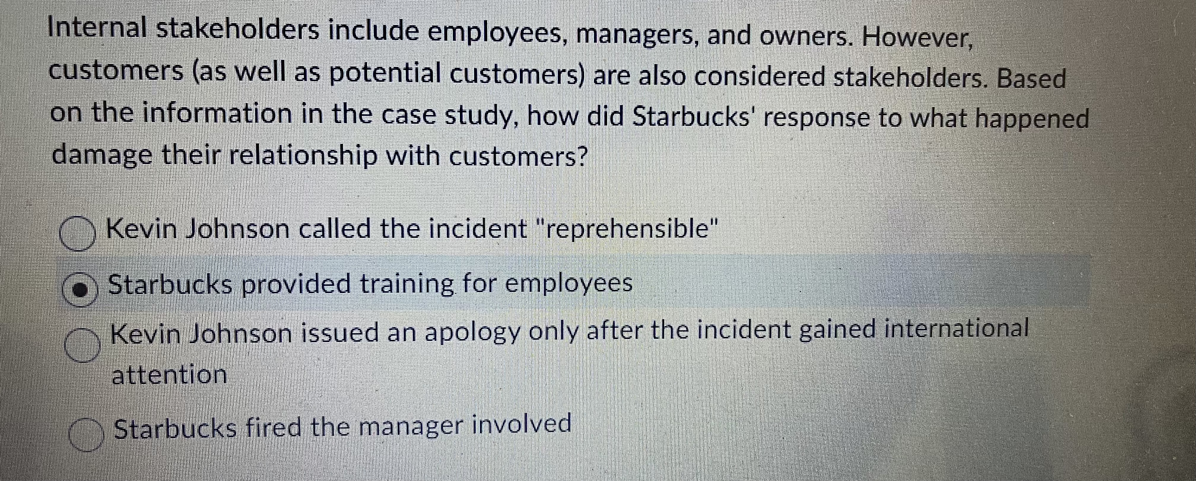 Rashon Nelson and Donte Robinson? O The golden rule test; is this