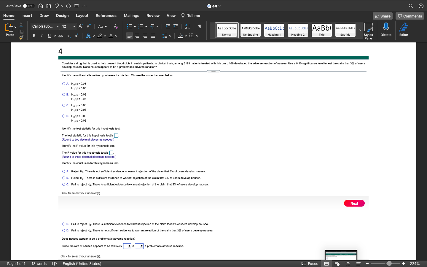 AutoSave . OFF AA ?. CG ... e4 Home Insert Draw