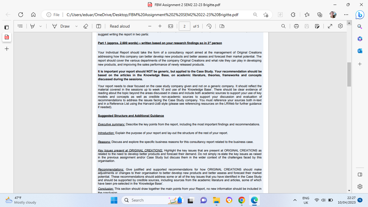 PRE FBM Assignment 2 SEM2 22-23 Brigitte.pdf X C File |