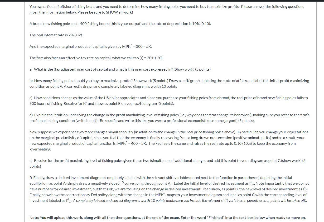 please give a full process of solving this problem You own a