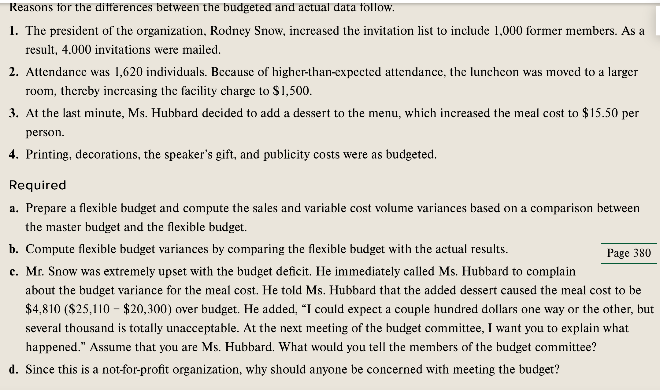 to include 1,000 former members. As a result, 4,000 invitations were mailed.