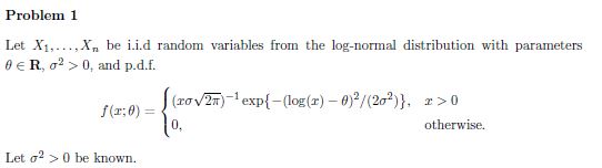 For the problem below, I need an example of an ancillary statistic.