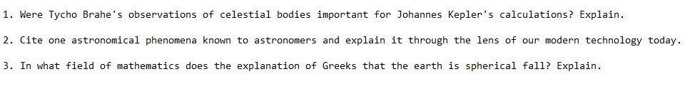 Can someone help me answer this, it's about Astronomy. It'll be a