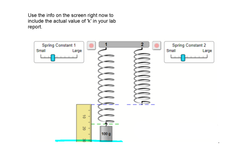 experiment with a oscillator: First and second data tables: Observations: Table 1: