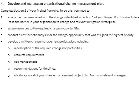 2 of your Project Portfolio. To do this, you need to: assess