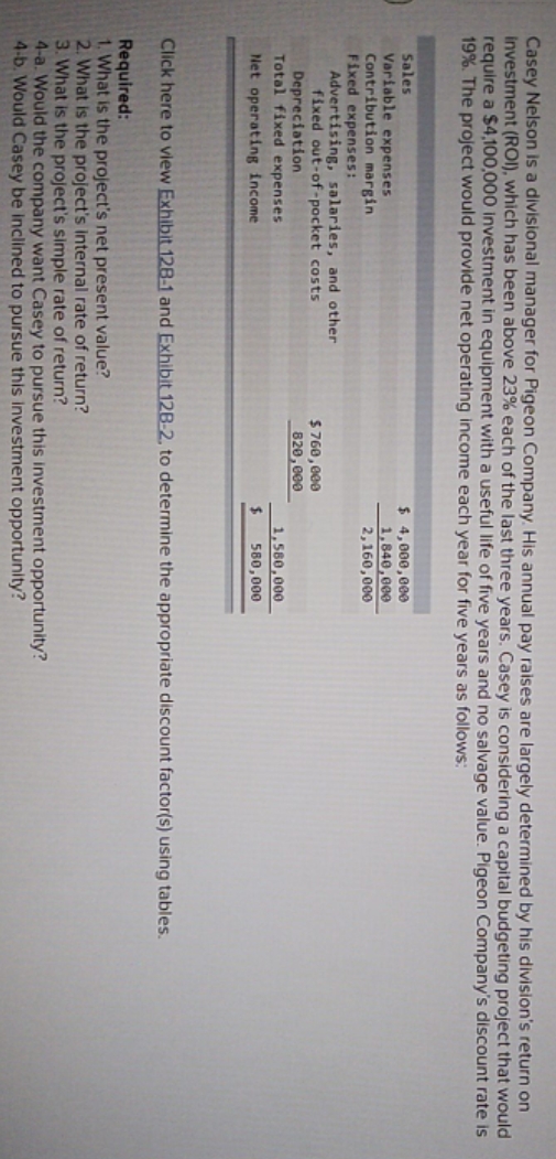 can someone can help me with this problem. Casey Nelson is a