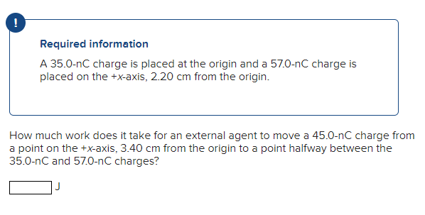 cm from the origin. What is the electric potential at a point