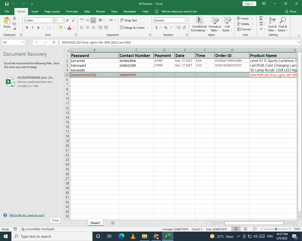 as Cell Formatting * Table * Styles Format Filter ~ Select Cells